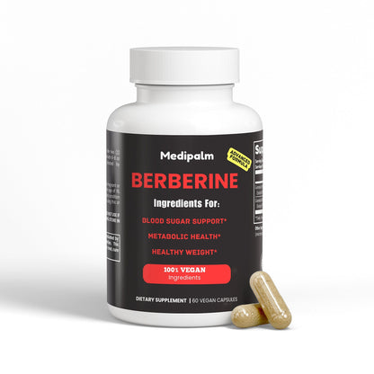Naturally Sourced Berberine (30 Servings)
