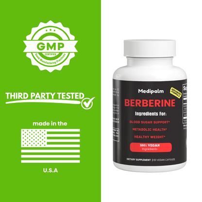 Naturally Sourced Berberine (30 Servings)
