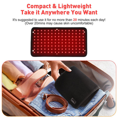 Red Light Therapy Belt – Infrared Red Light Therapy for Full Body, Back Pain and Shoulders