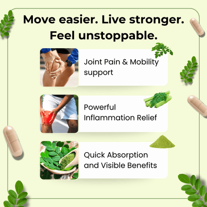 Pure Moringa Capsules (800 mg)