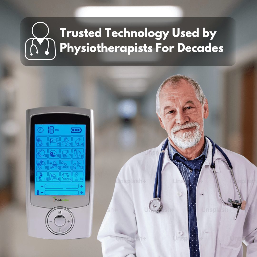 MediPalm™ TENS Device | Drug-Free Pain Relief Backed by Smart Technology
