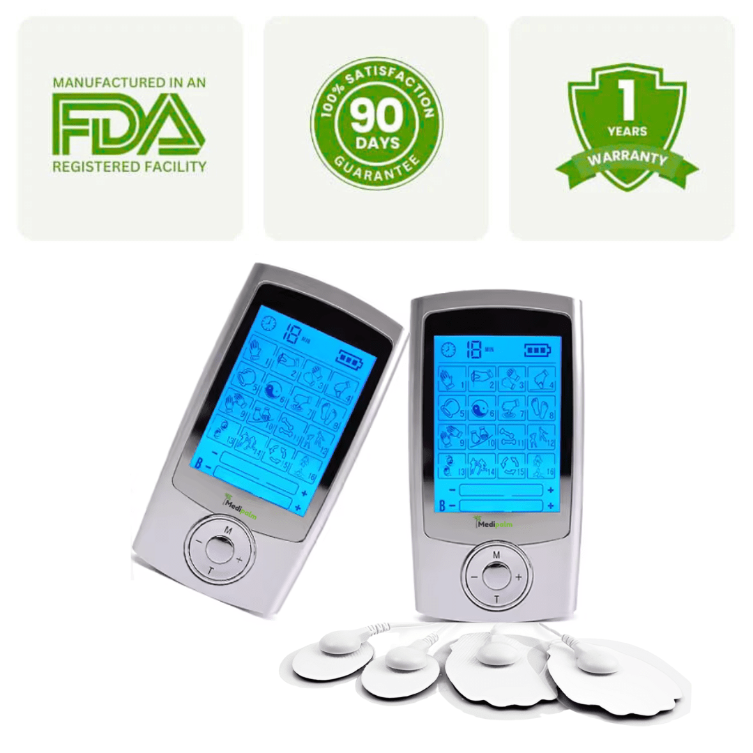 MediPalm™ TENS Device | Drug-Free Pain Relief Backed by Smart Technology