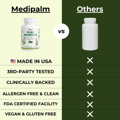 Pure Moringa Capsules (800 mg)